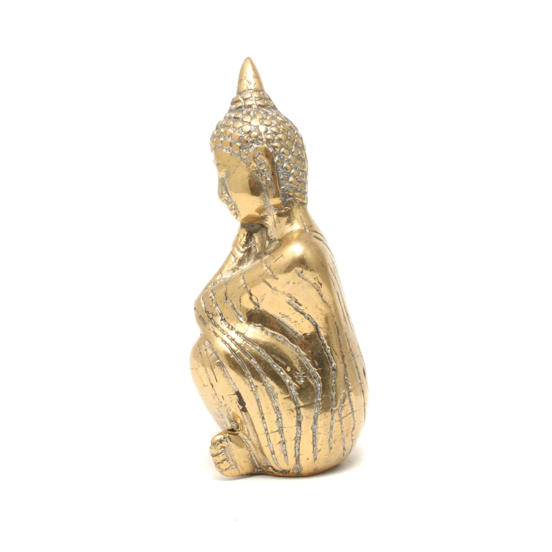 Messing Buddha - Afslappet