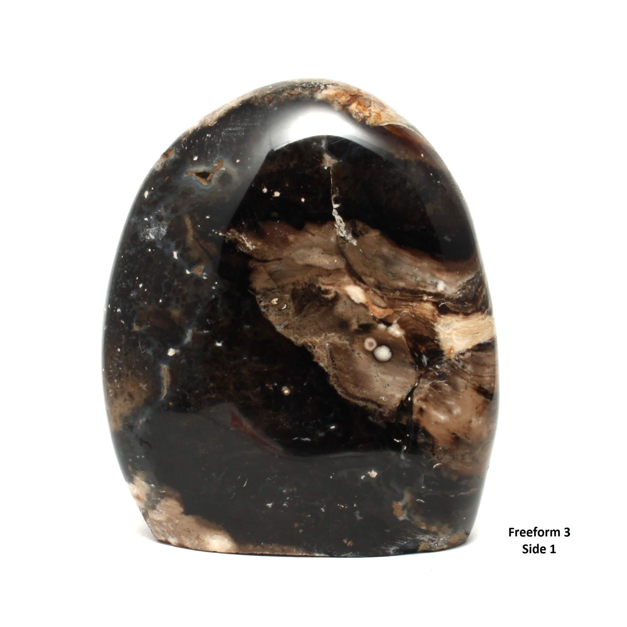 Brun Opal Freeform, nummer 3 side 1