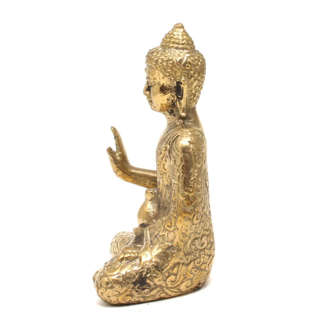 Messing Buddha - Ro og mod