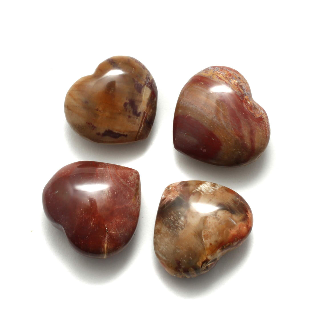 Forstenet træ hjerter