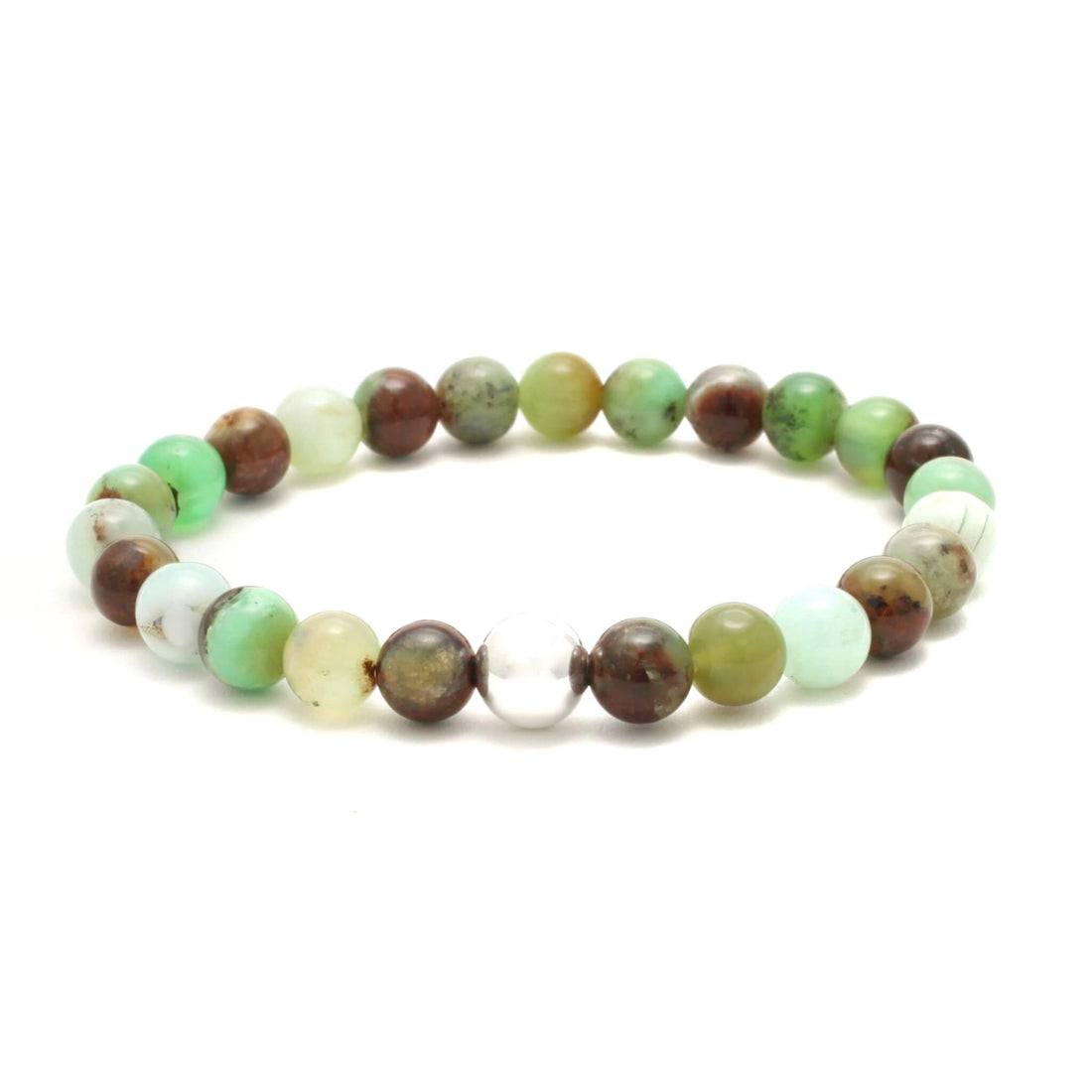 Krysopras krystalarmbånd