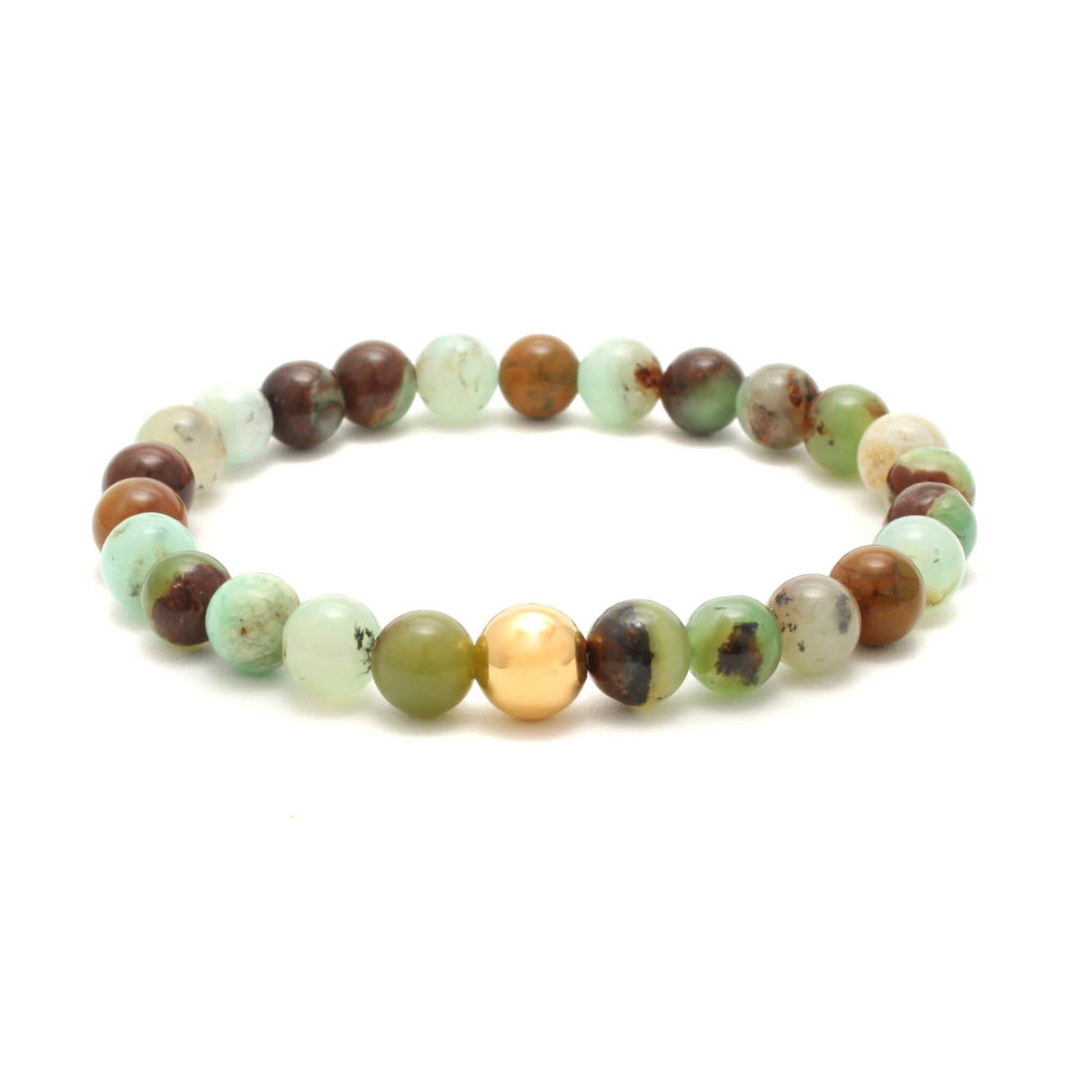 Krysopras krystalarmbånd