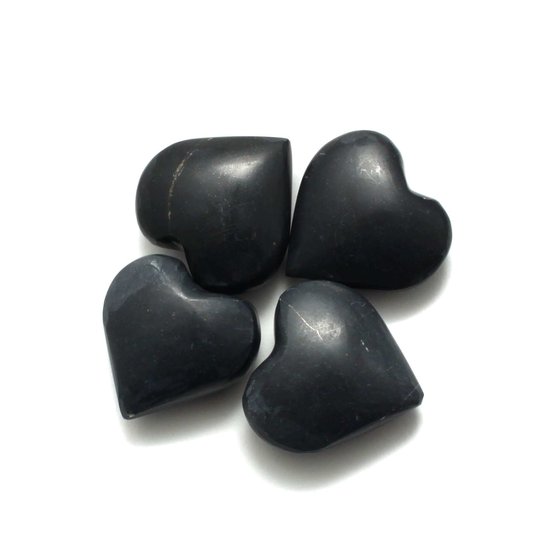 Sort onyx hjerter