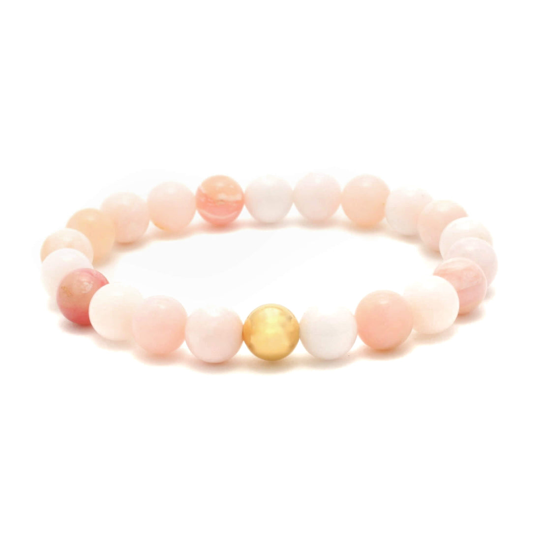 Pink Opal krystal armbånd