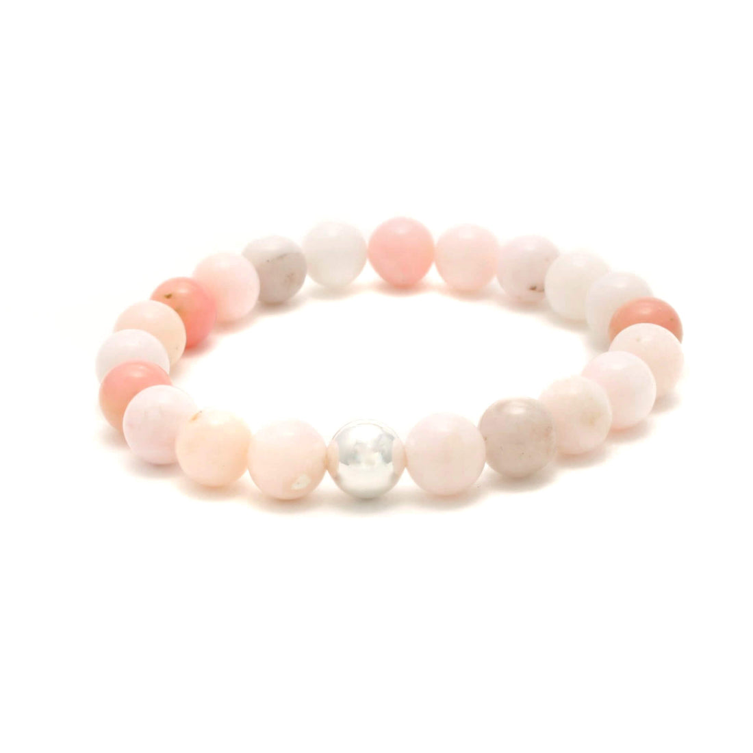 Pink Opal krystal armbånd