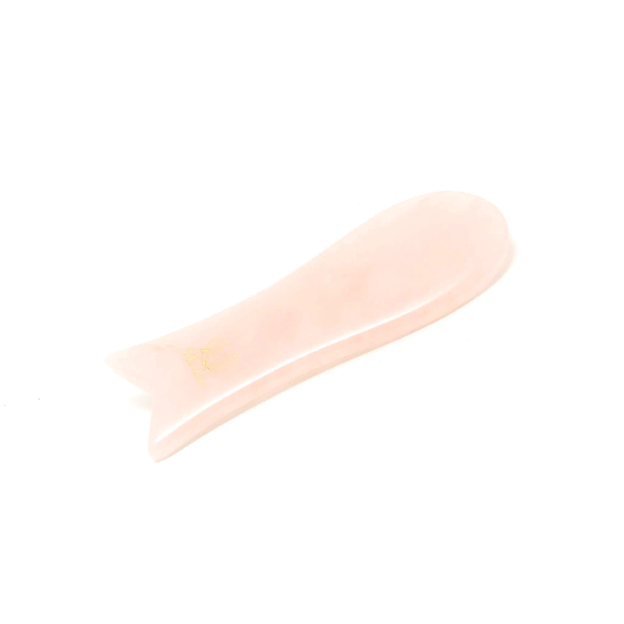 Gua Sha "Fisk" - Rosenkvarts