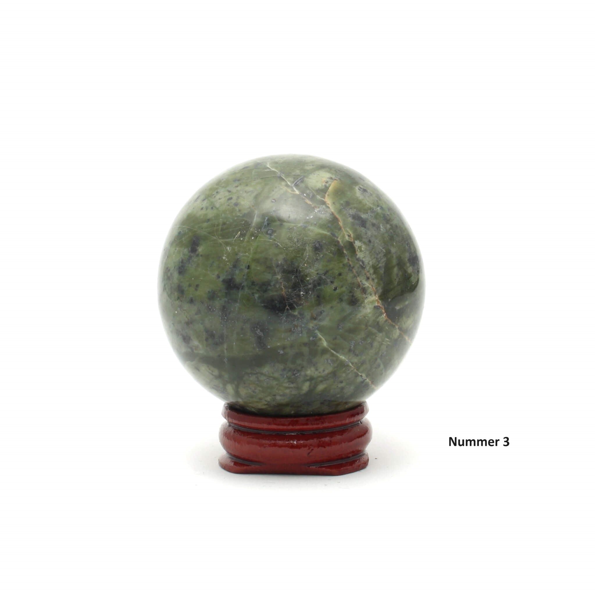 Serpentin sphere nummer 3