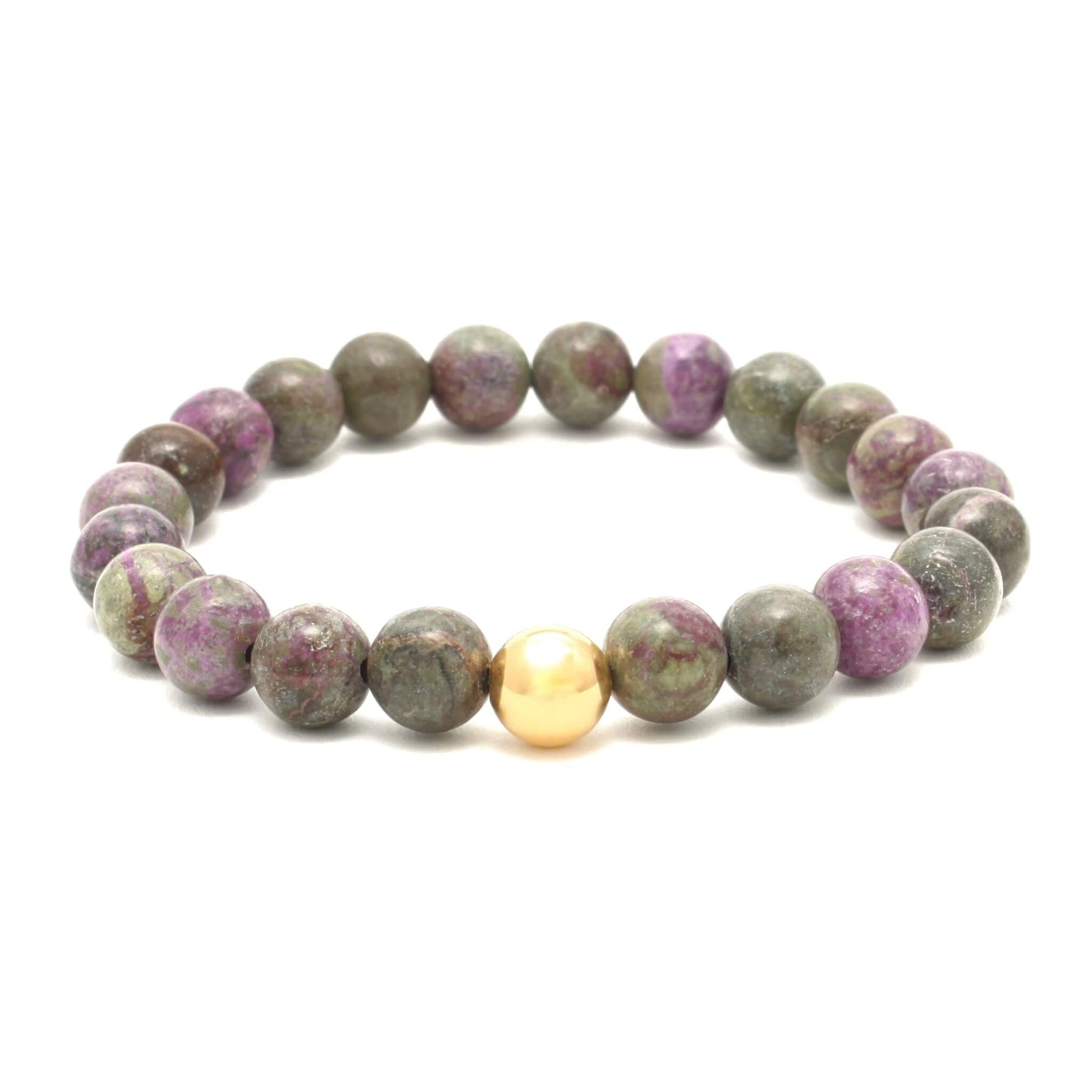 Atlantasit krystal armbånd 8mm