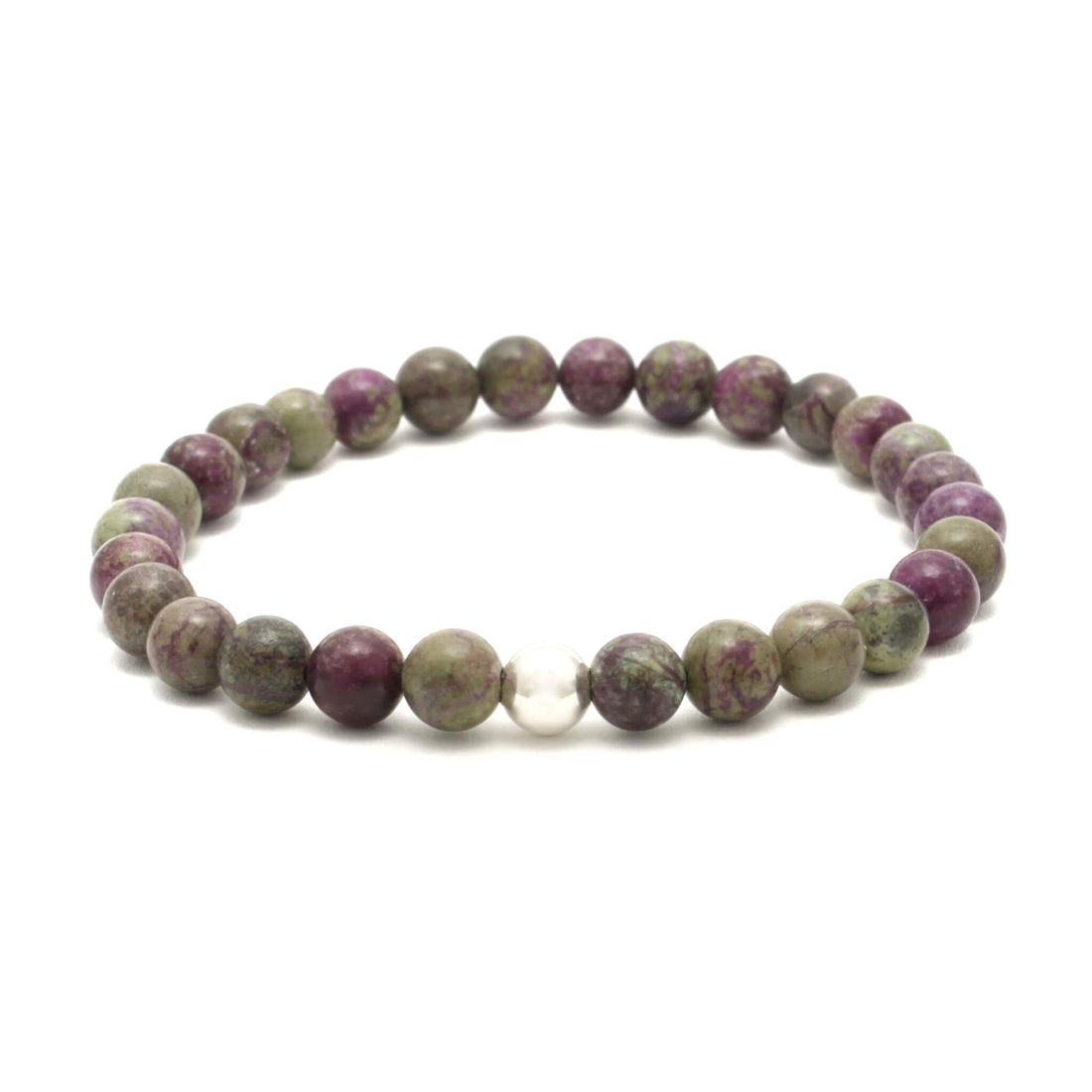 Krystal armbånd med Atlantasit 6mm