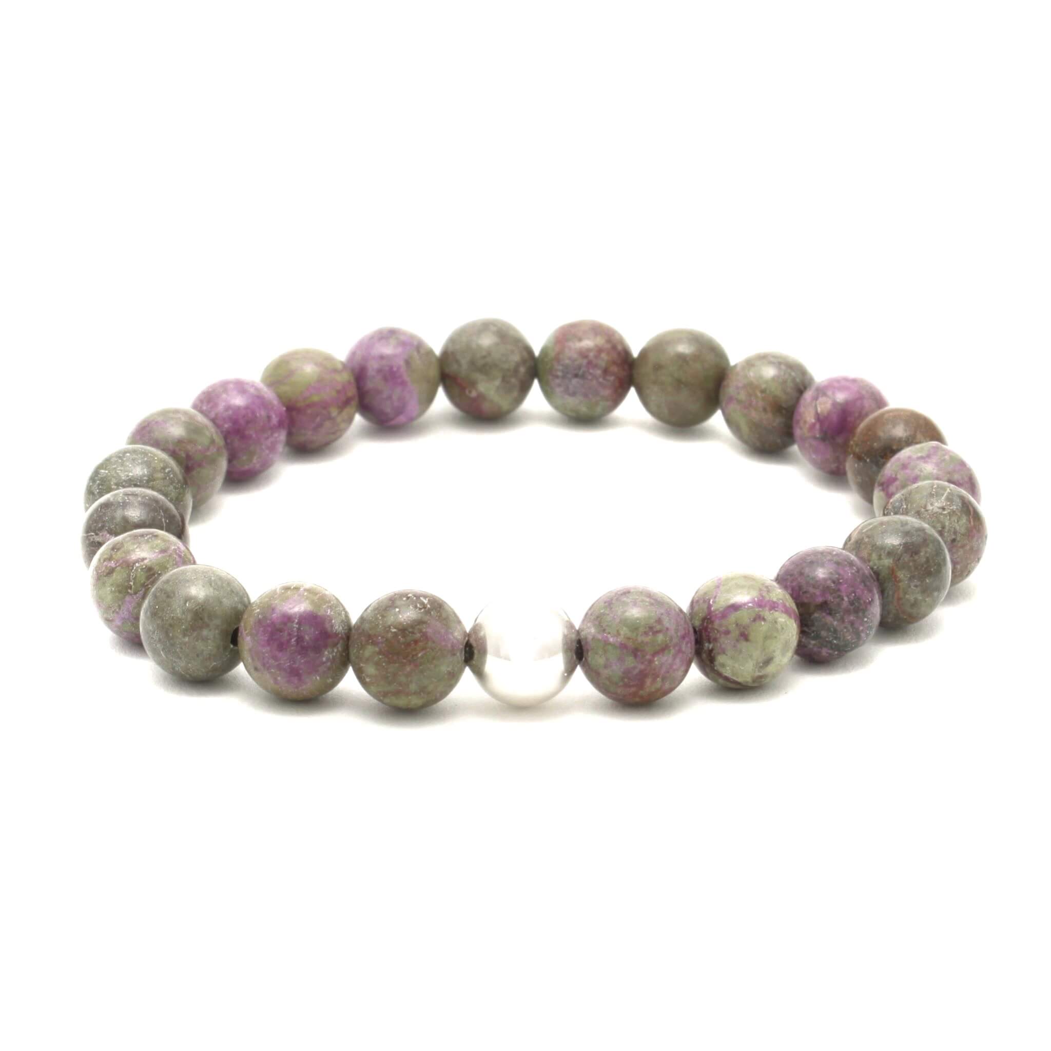 Atlantasit krystal armbånd 8mm