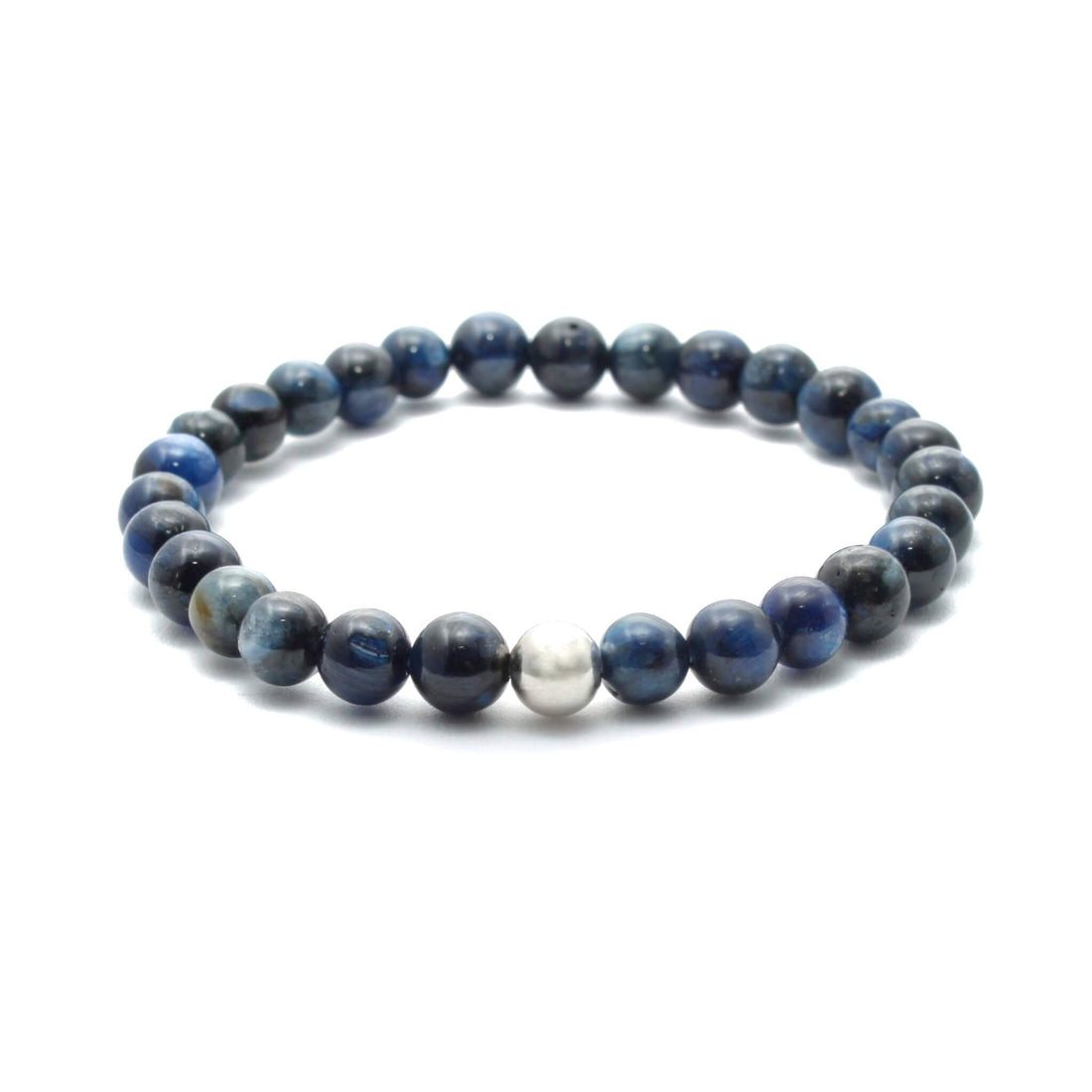 Blå Kyanit krystal armbånd