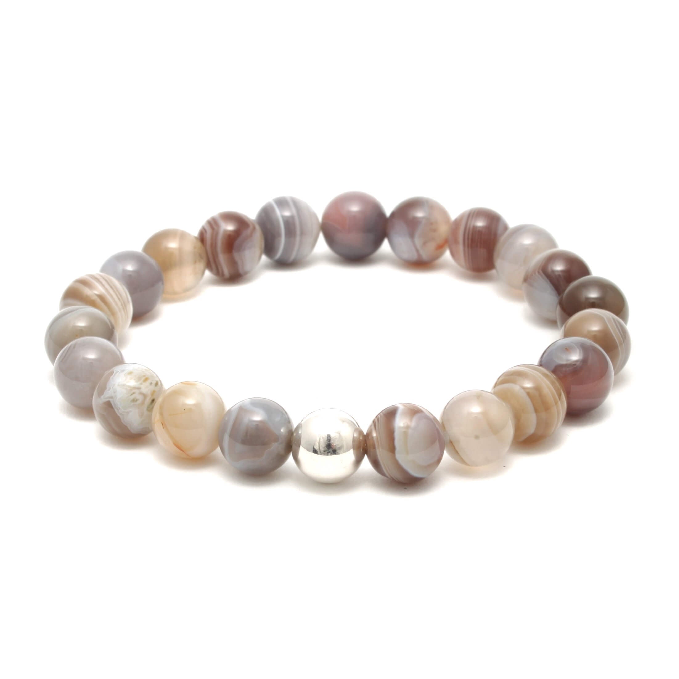 Botswana krystal armbånd 8mm