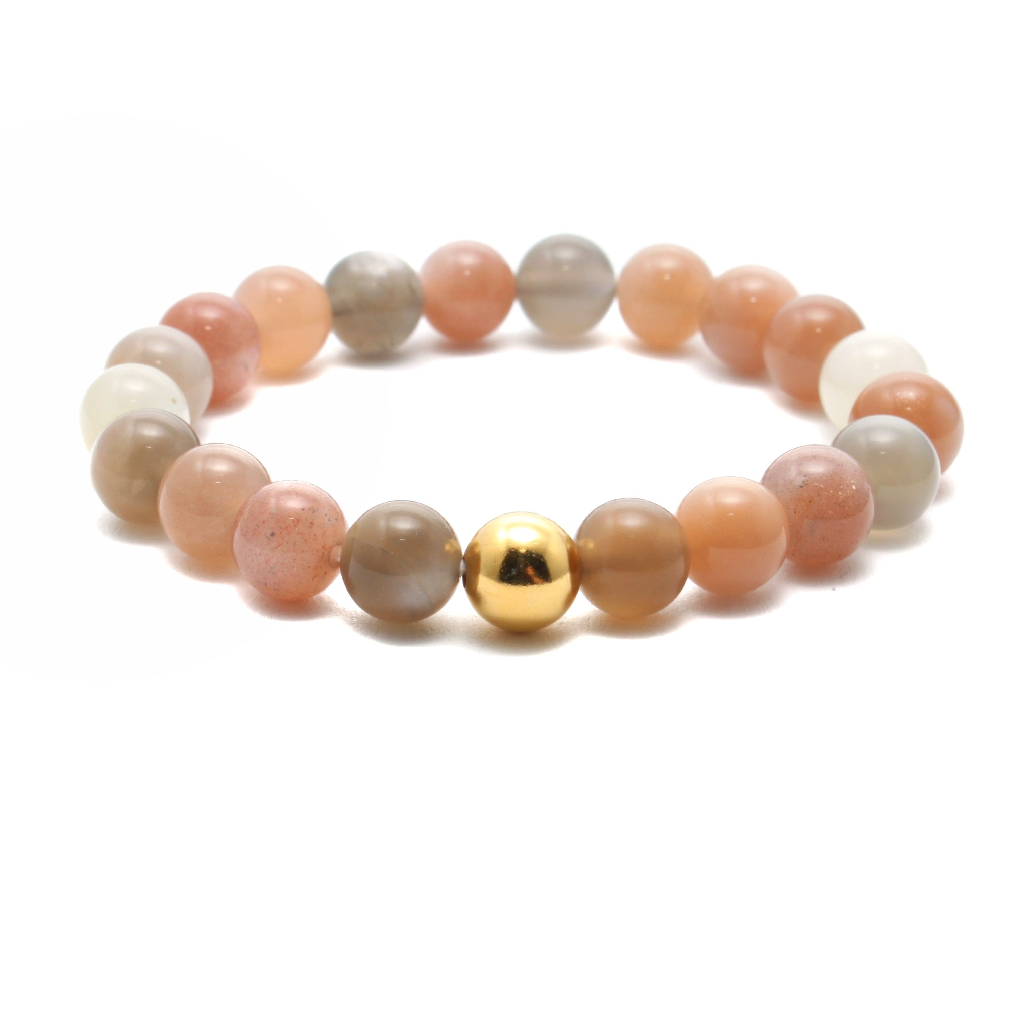 Månesten Mix armbånd – Til Konfirmanden