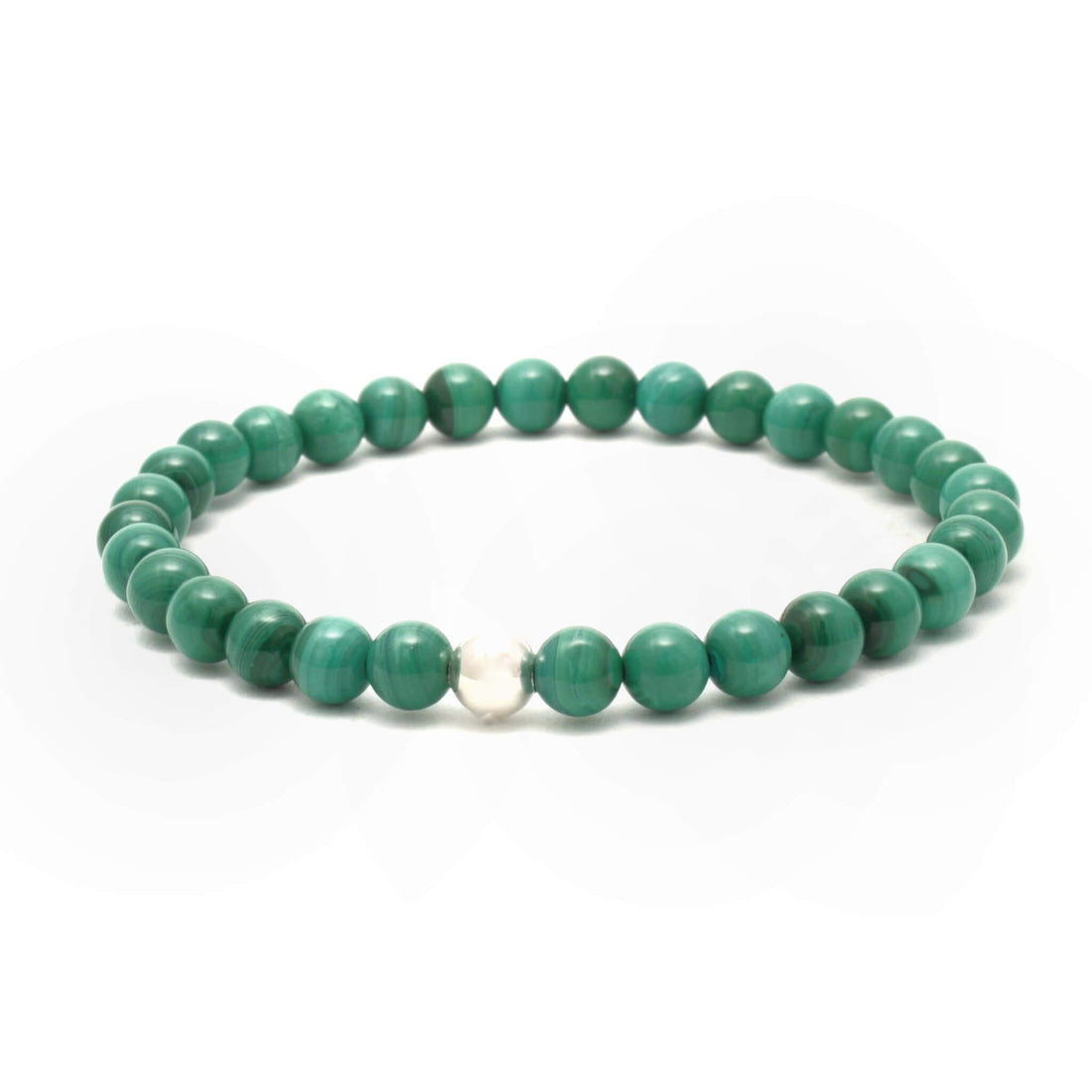 Malakit krystal armbånd 6mm