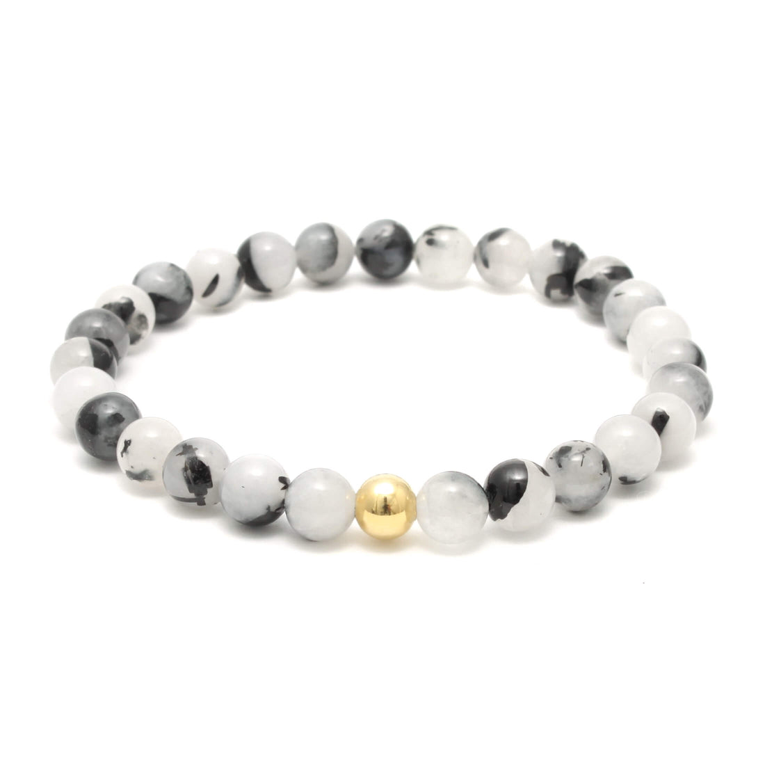 Krystal armbånd med Turmalinkvarts