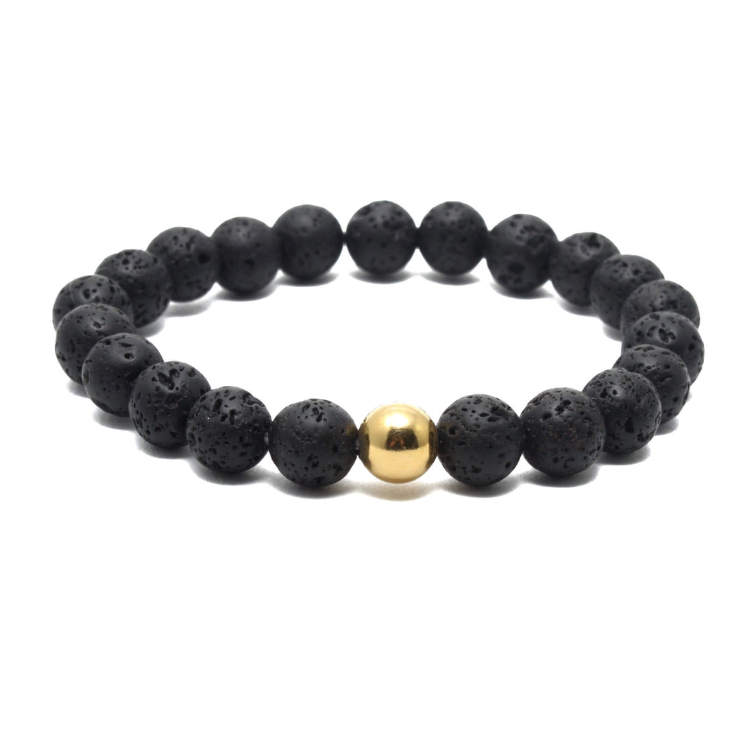 Lava Krystal armbånd 8mm