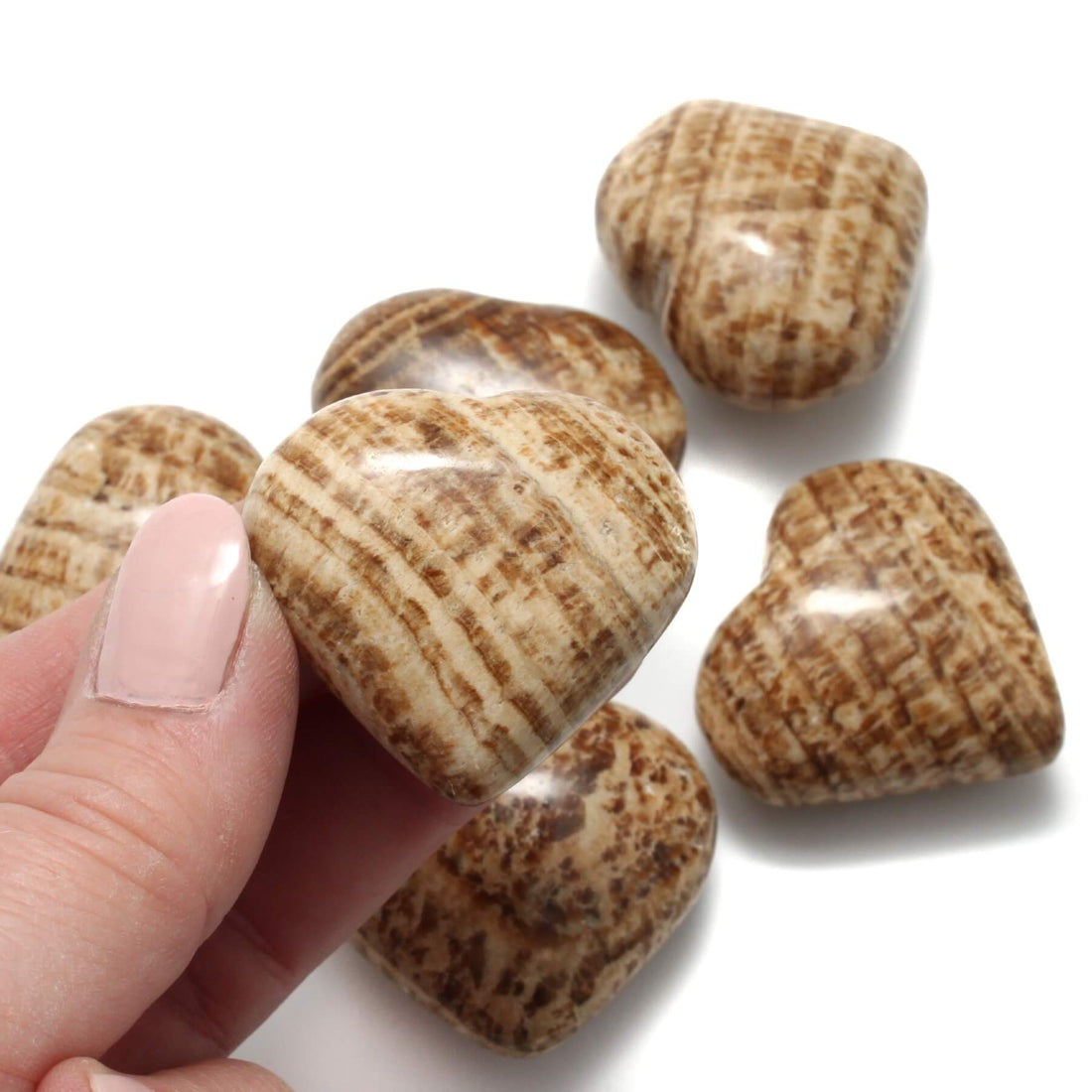 Aragonit krystal hjerte