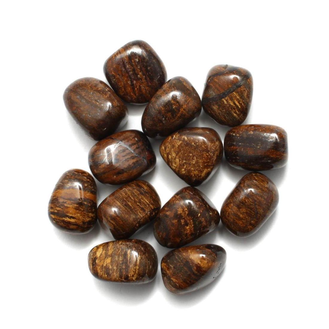 Smukke Bronzit lommesten i høj kvalitet