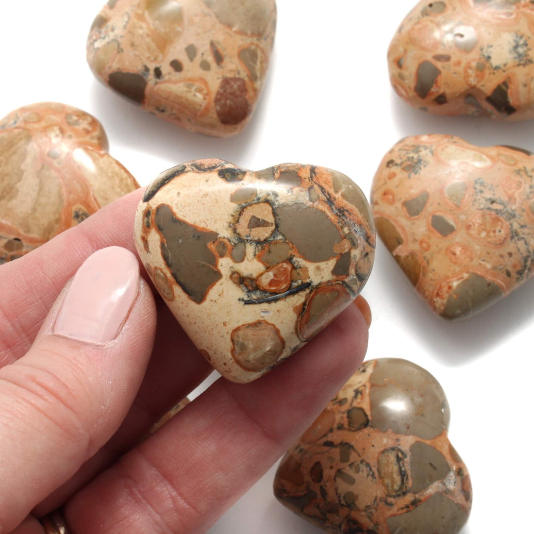 Kalkolit krystal hjerte