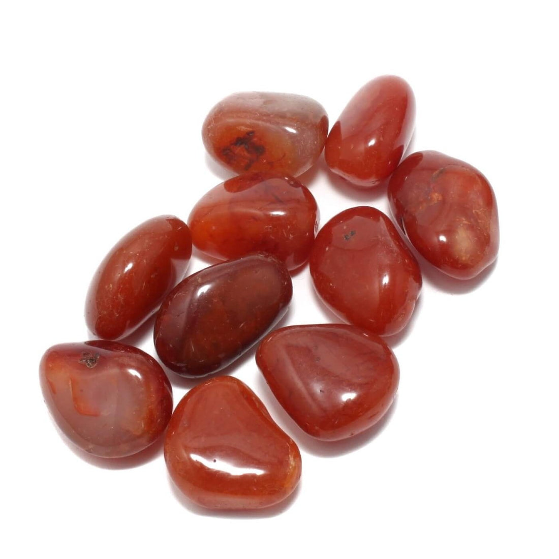 Karneol lommesten i høj kvalitet