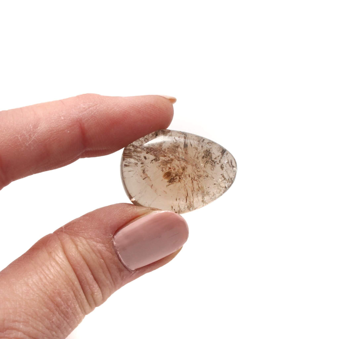 Røgkvarts krystal dråbe i meget høj kvalitet