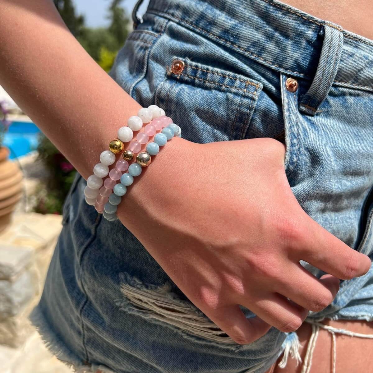 Stemningsbillede Krystal armbånd