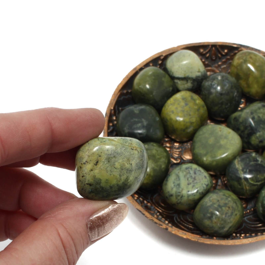 Serpentin lommesten i høj kvalitet