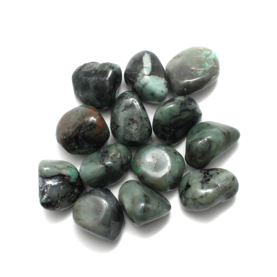 Smaragd lommesten i høj kvalitet