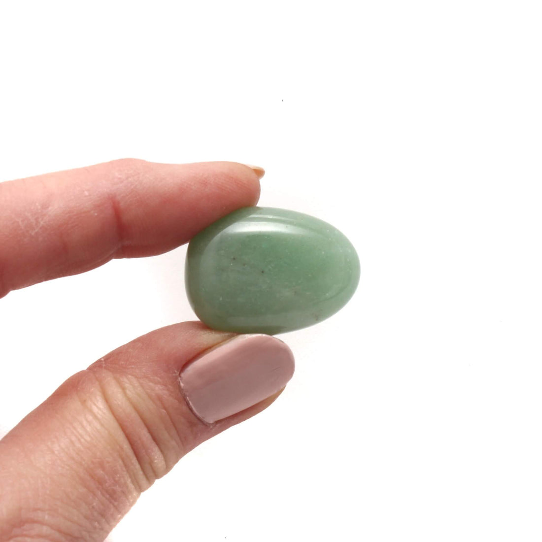 Grøn Aventurin Krystal dråbe, i høj kvalitet