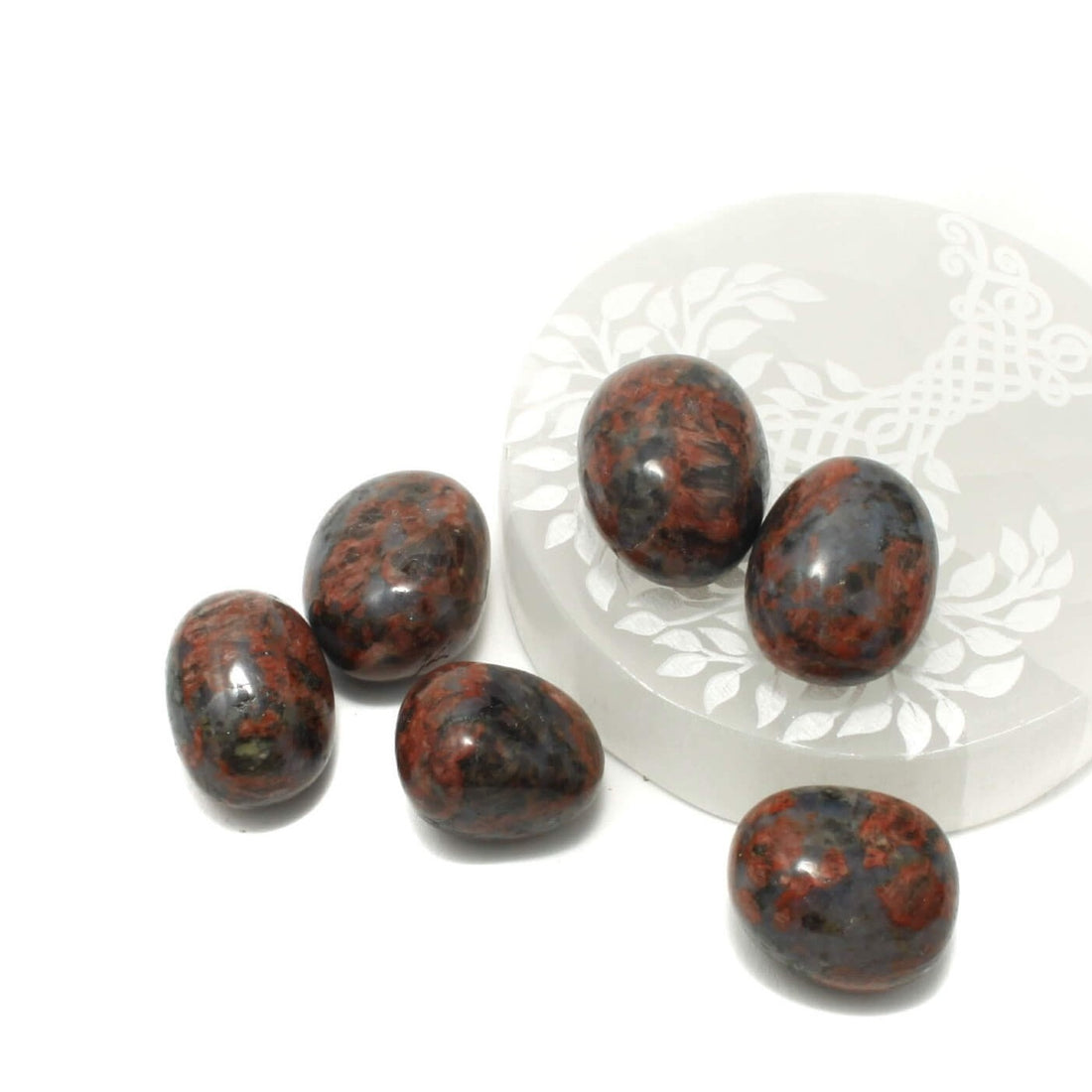 Rød Que Sera lommesten i høj kvalitet