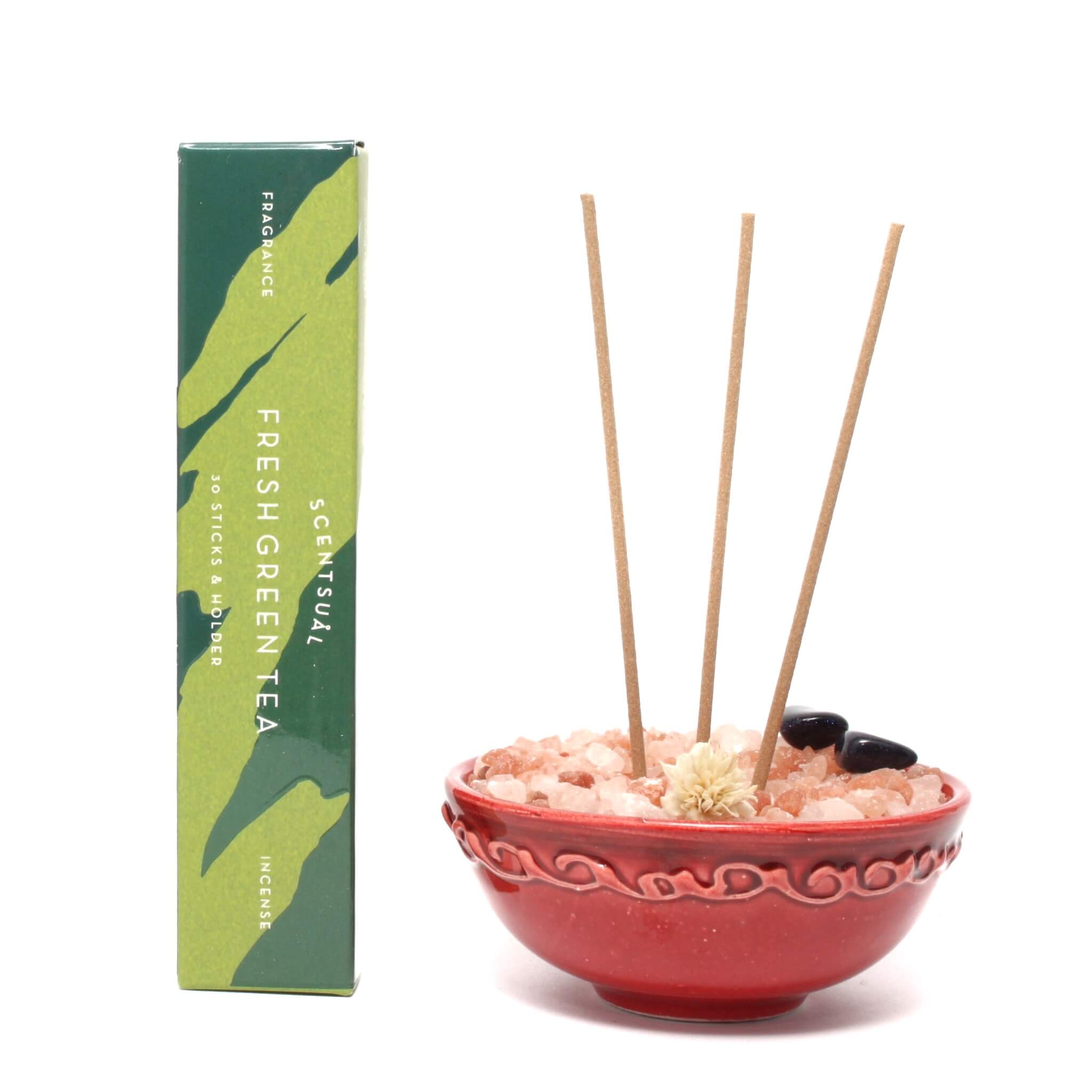 Scentsual Fresh Green Tea - Røgelse