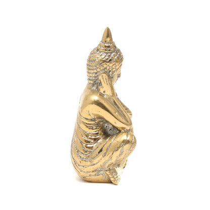 Messing Buddha - Afslappet