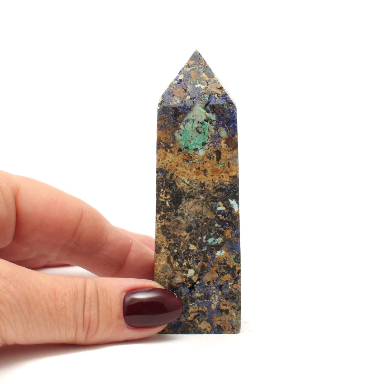 Azurit med Malakit Tårn 2