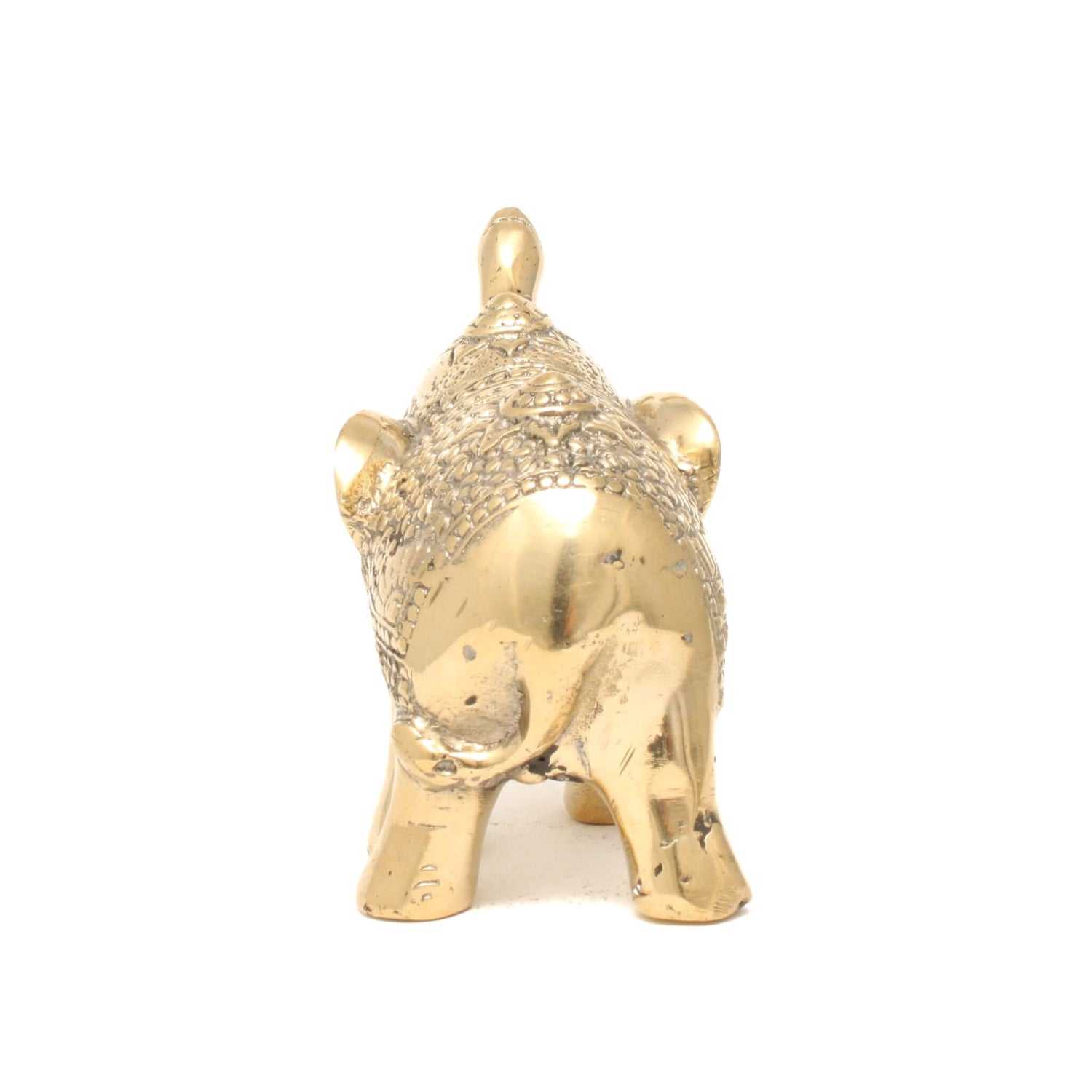 Messing Elefant fra Bali - Shop.villalovis.dk