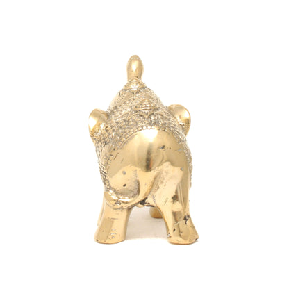 Messing Elefant fra Bali - Shop.villalovis.dk