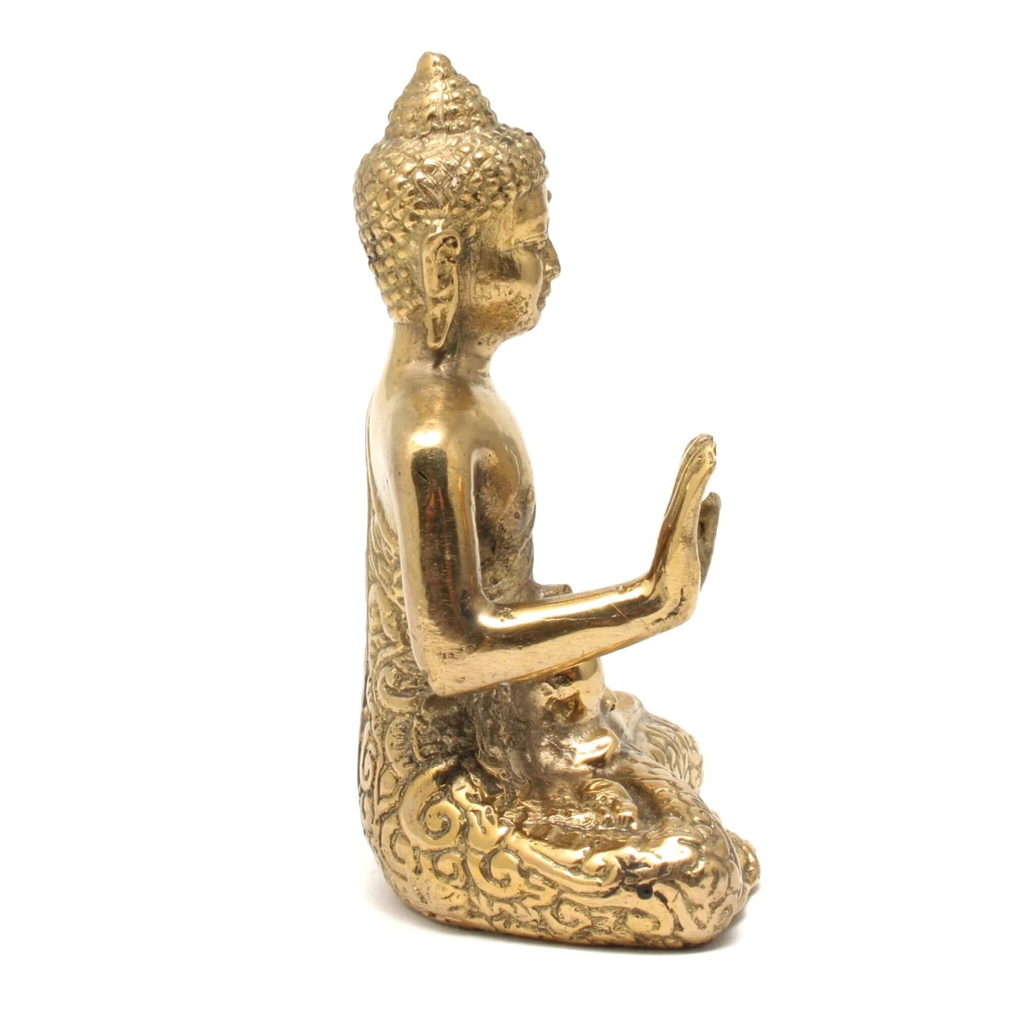 Messing Buddha - Ro og mod
