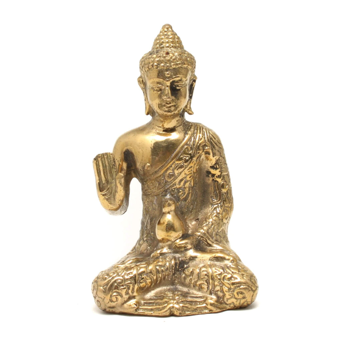 Messing Buddha - Ro og mod