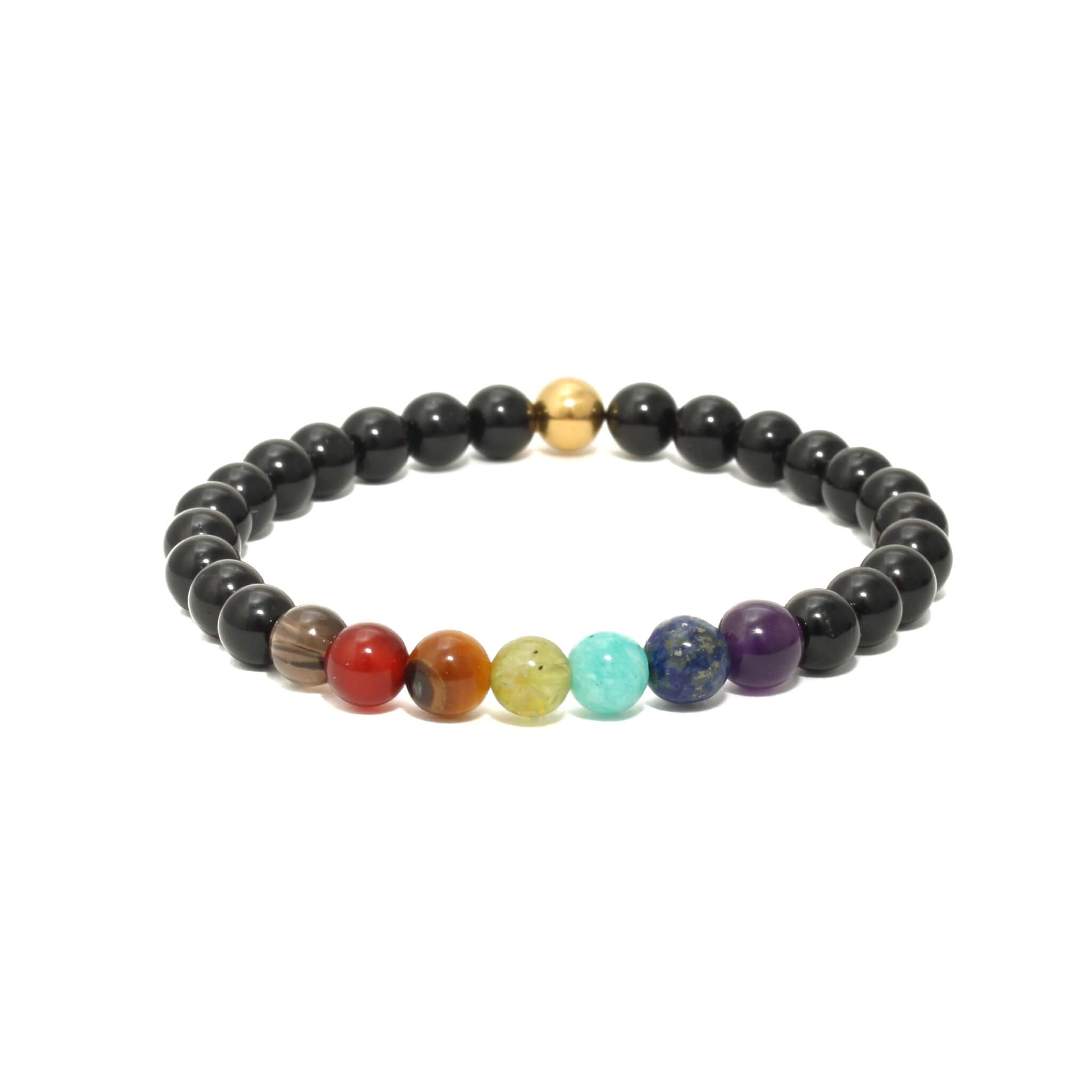 Chakra armbånd – syv krystaller i ét smykke