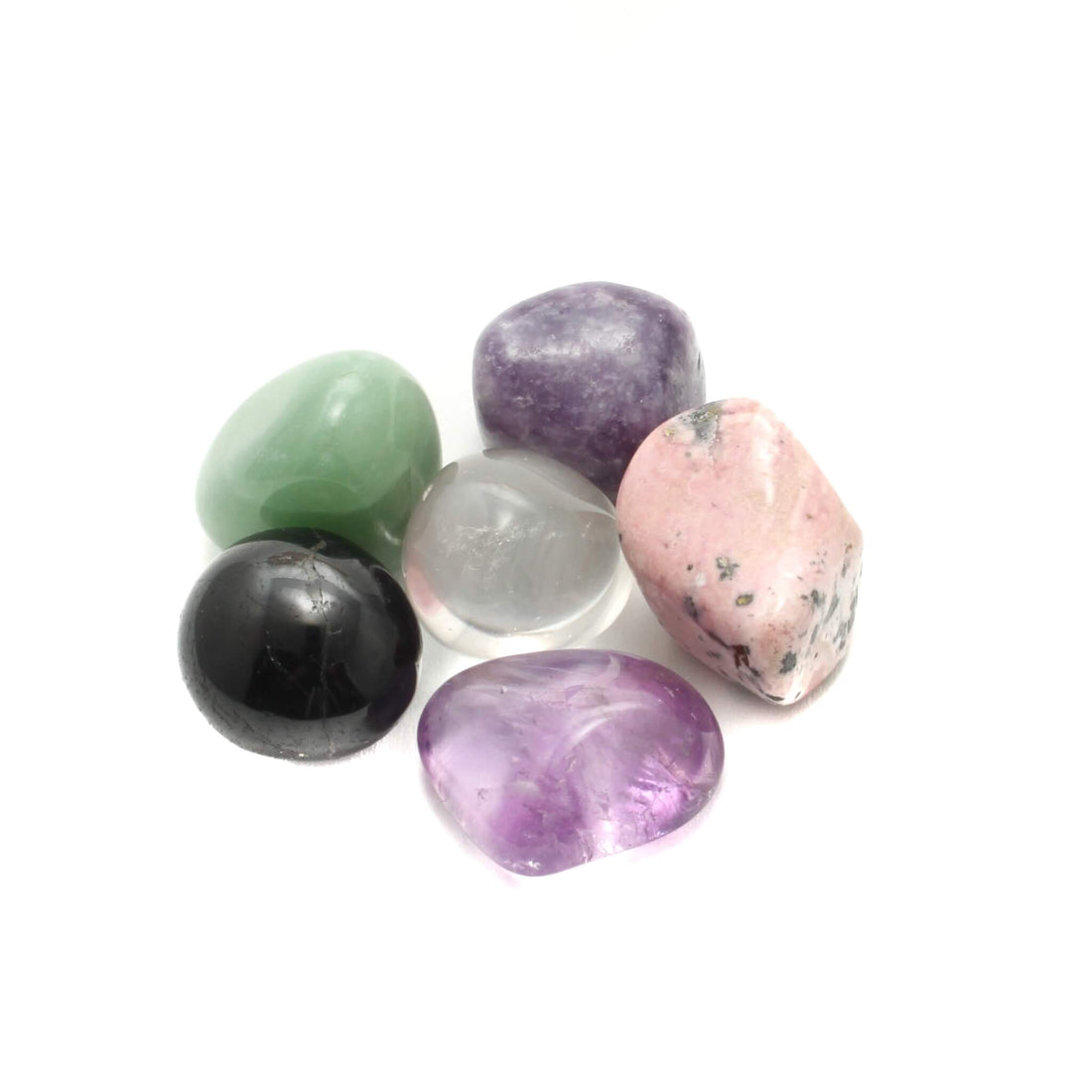 Krystalsæt til stjernetegnet Jomfruen – klarhed, ro og jordforbindelse Shop.Villalovis