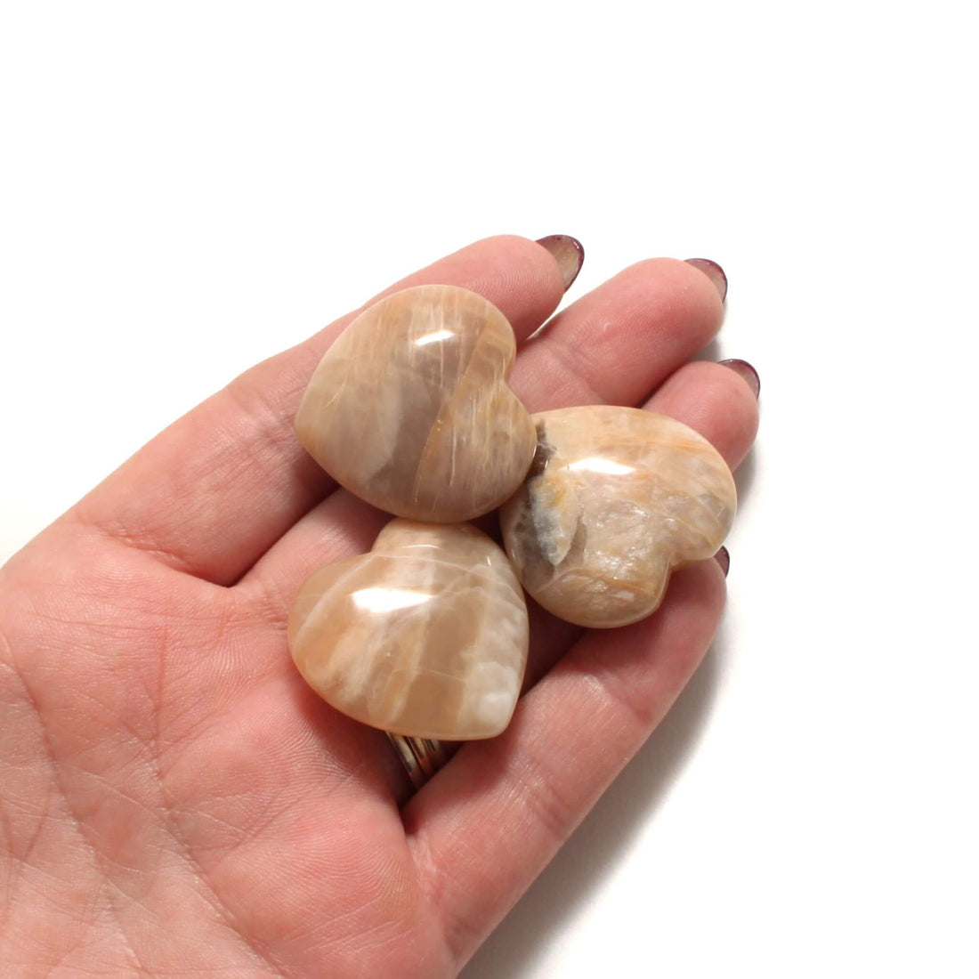 Månesten hjerter - Shop.Villalovis.dk