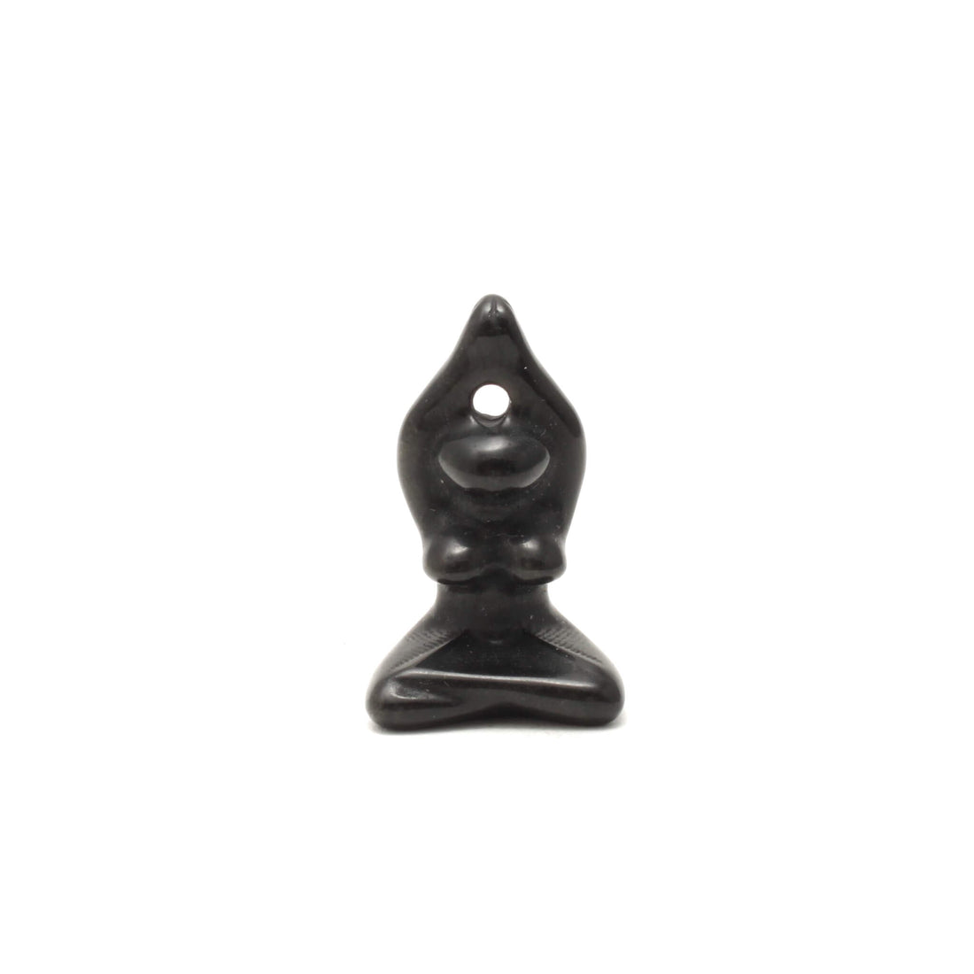 Obsidian Yoga Figur