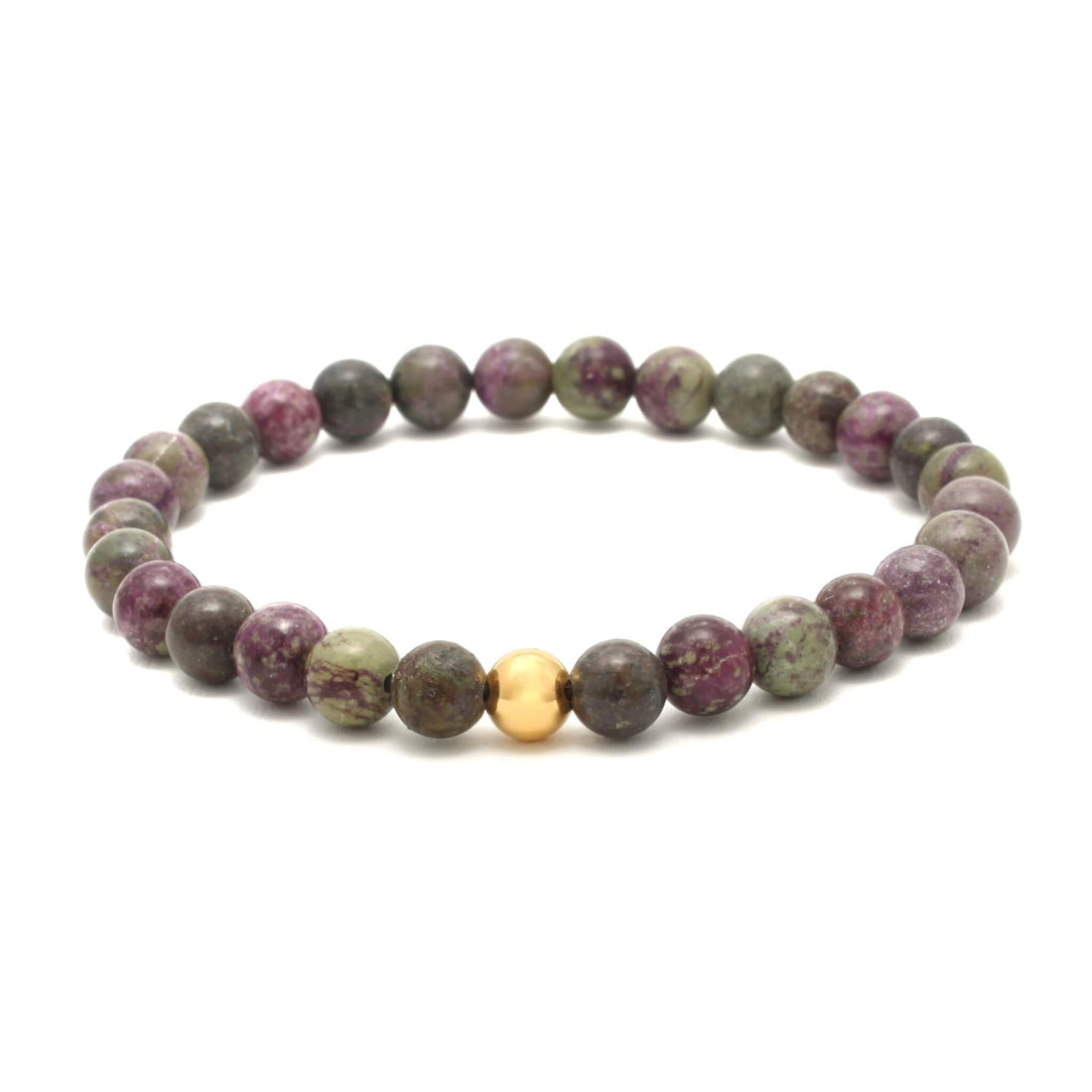 Krystal armbånd med Atlantasit 6mm