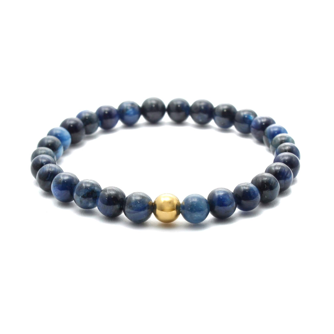 Blå Kyanit krystal armbånd