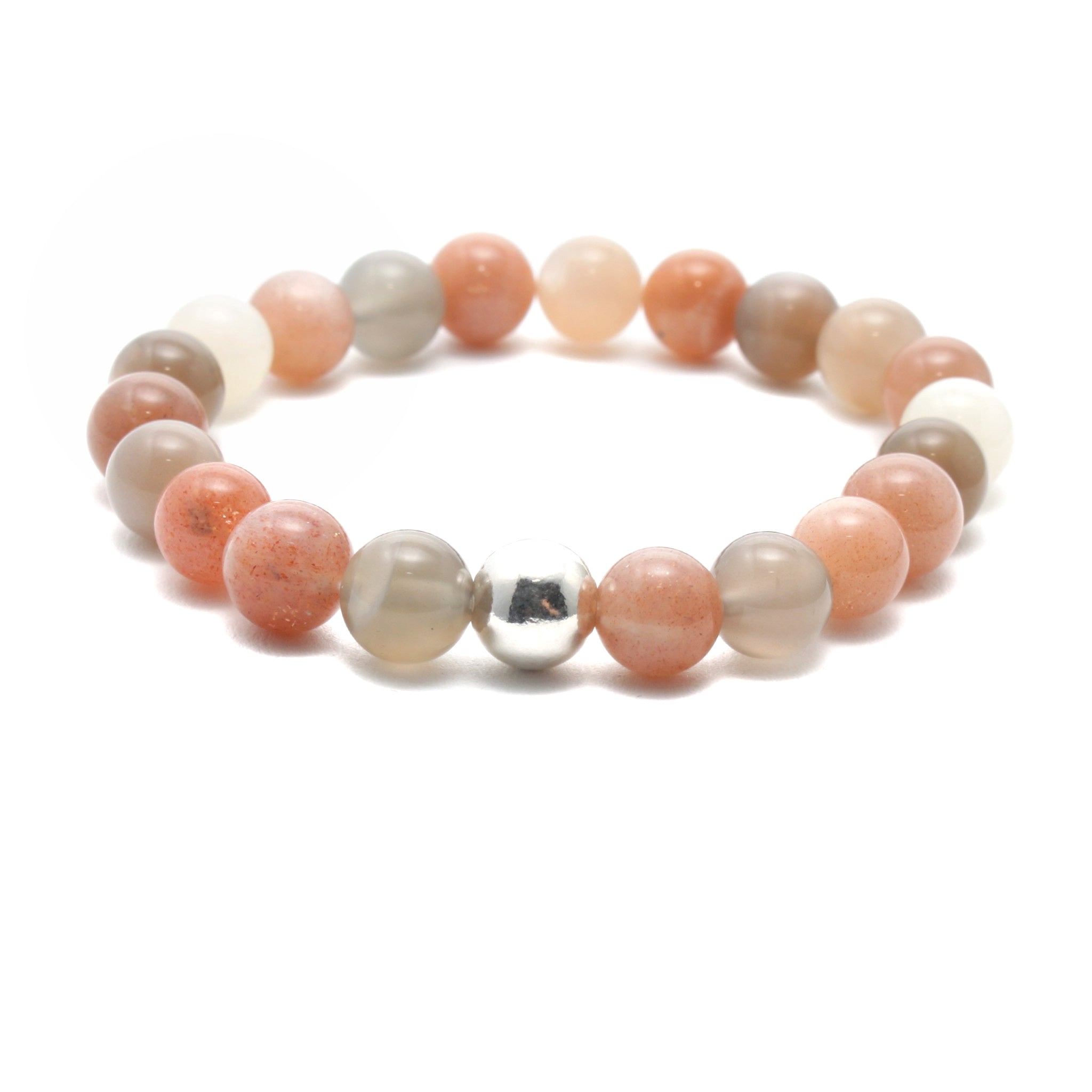 Månesten Mix Krystal armbånd – flow, rytme og nye begyndelser