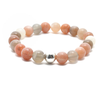 Månesten Mix Krystal armbånd – flow, rytme og nye begyndelser