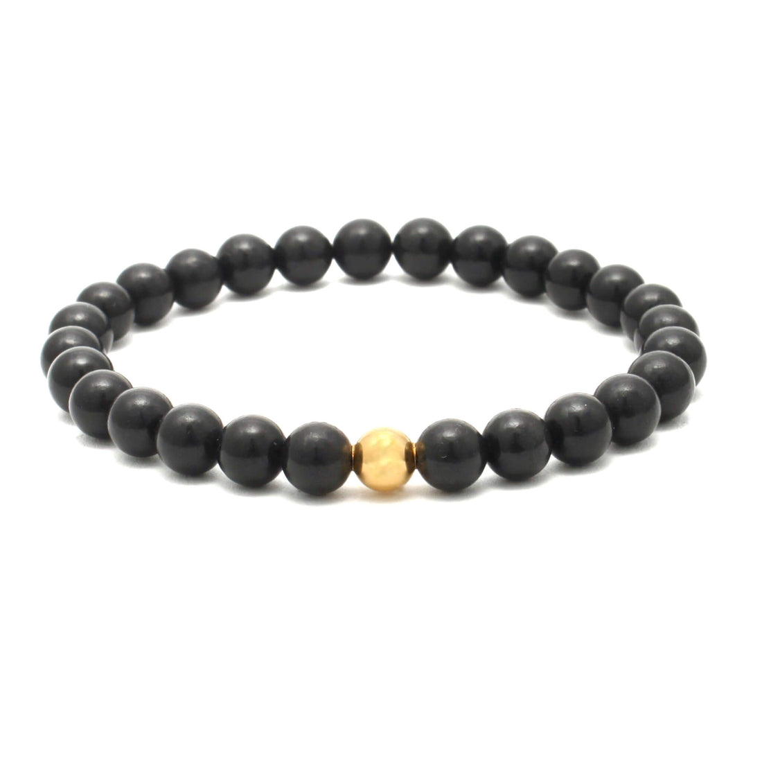 Shungit krystal armbånd 6mm