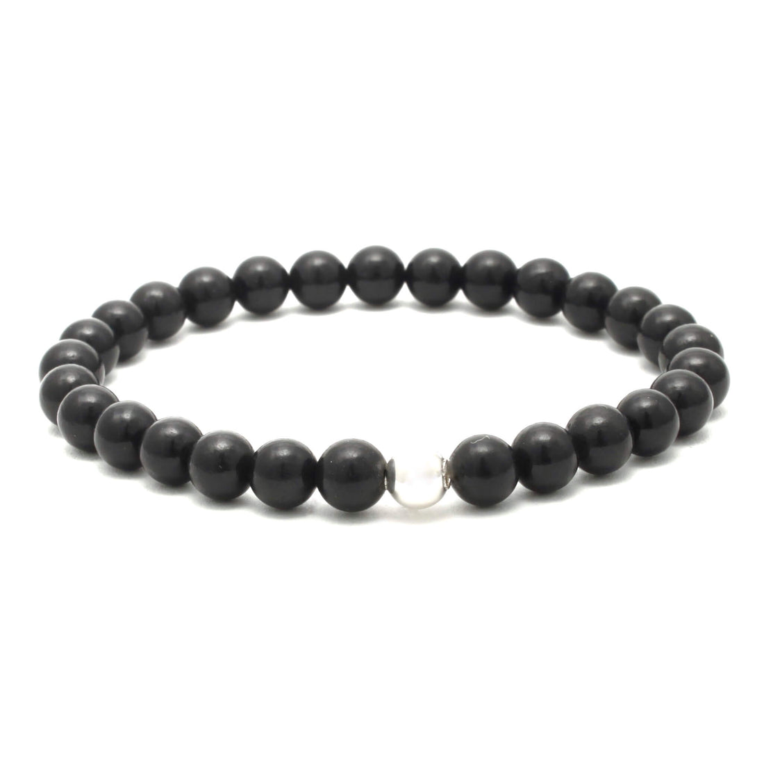 Shungit krystal armbånd 6mm