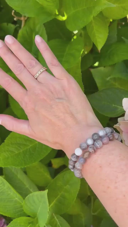 Botswana Agat Armbånd – selvrespekt, visdom og indre styrke