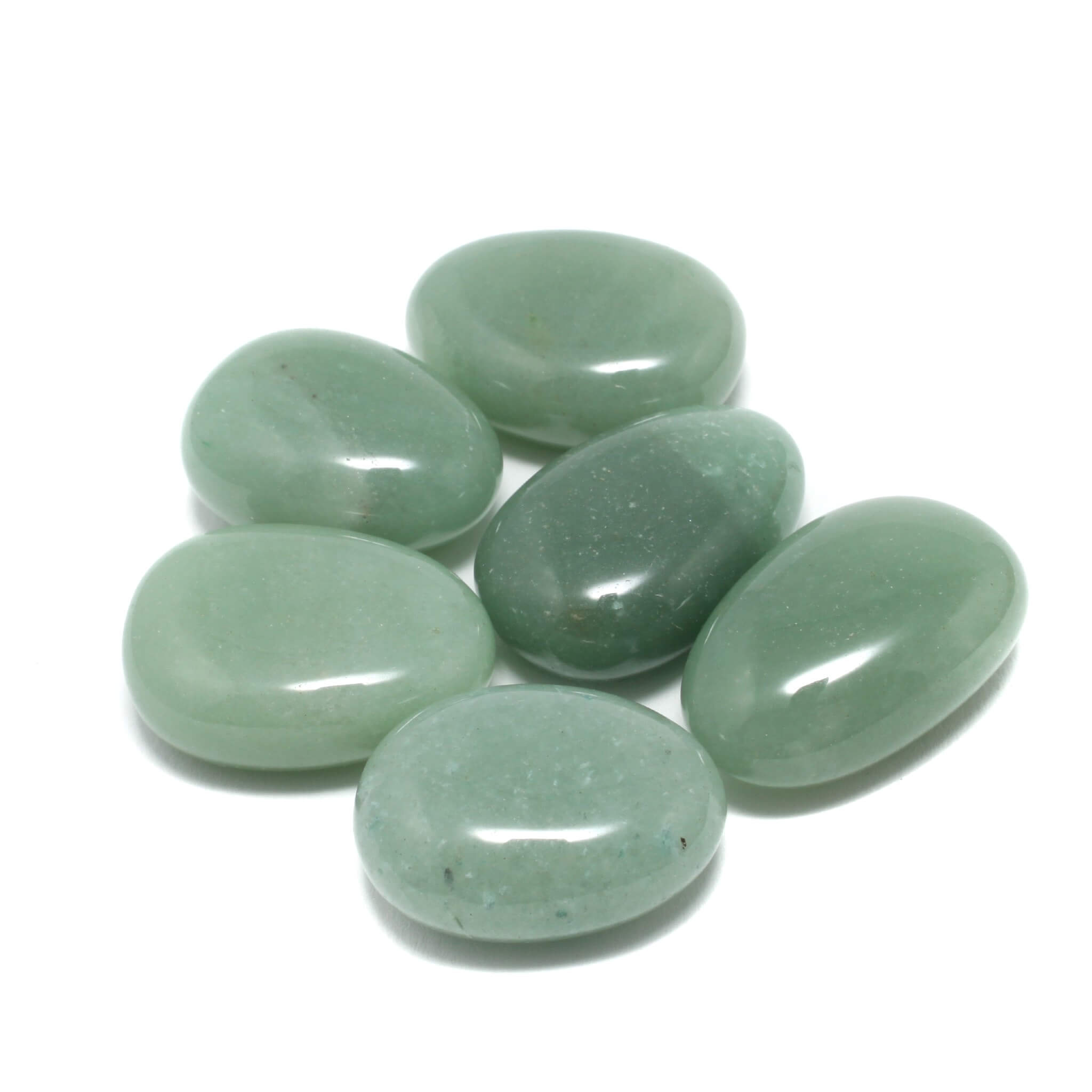 Grøn Aventurin Krystal dråbe, i høj kvalitet